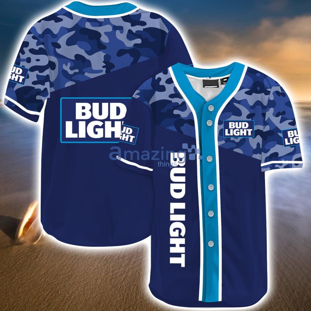 Bud Light Men's Baseball Jersey 