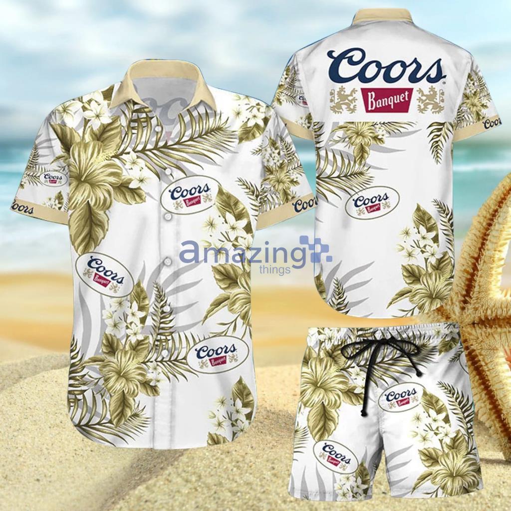 Coors Banquet Summer Hawaiian Shirt And Short Gift For Men And Women Product Photo 1