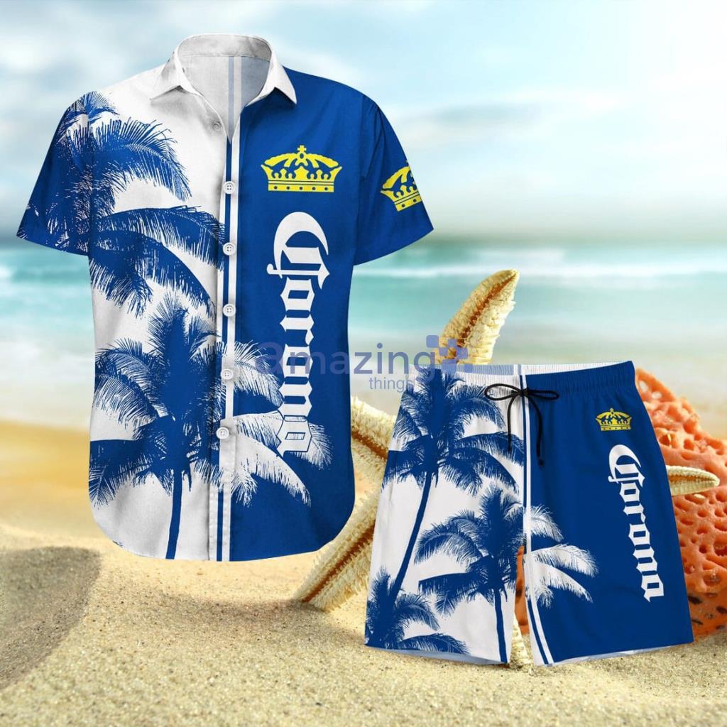 Corona Hawaiian Shirt And Short Gift For Men And Women Product Photo 1