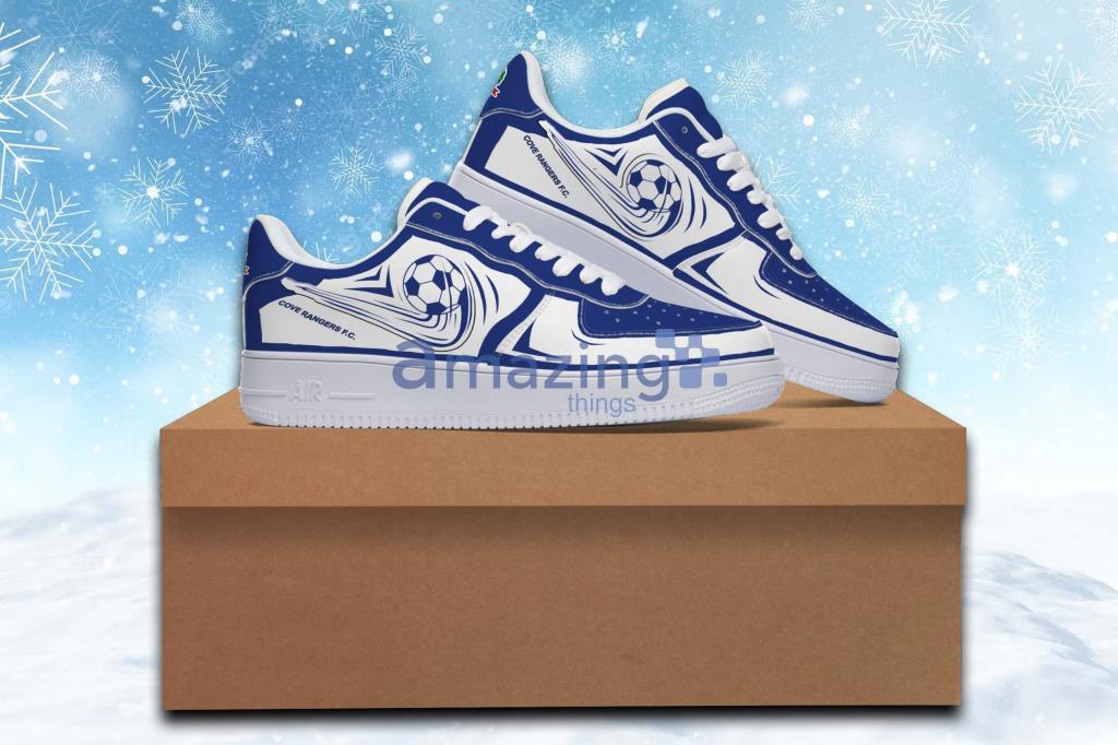 Cove Rangers F.C. Air Force Shoes Gift For Fans Product Photo 1