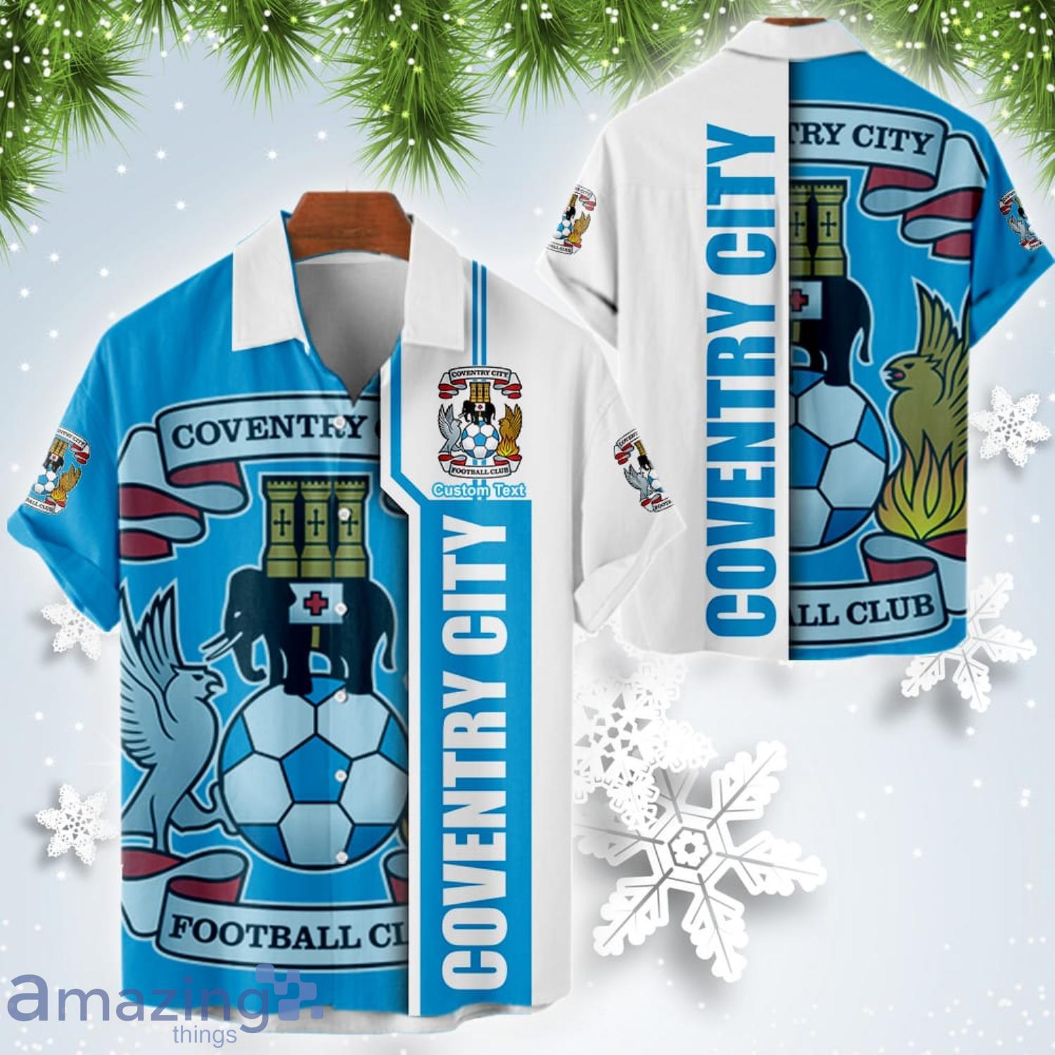Coventry City Short Sleeve Hawaiian Shirt Custom Name For Fans Product Photo 1