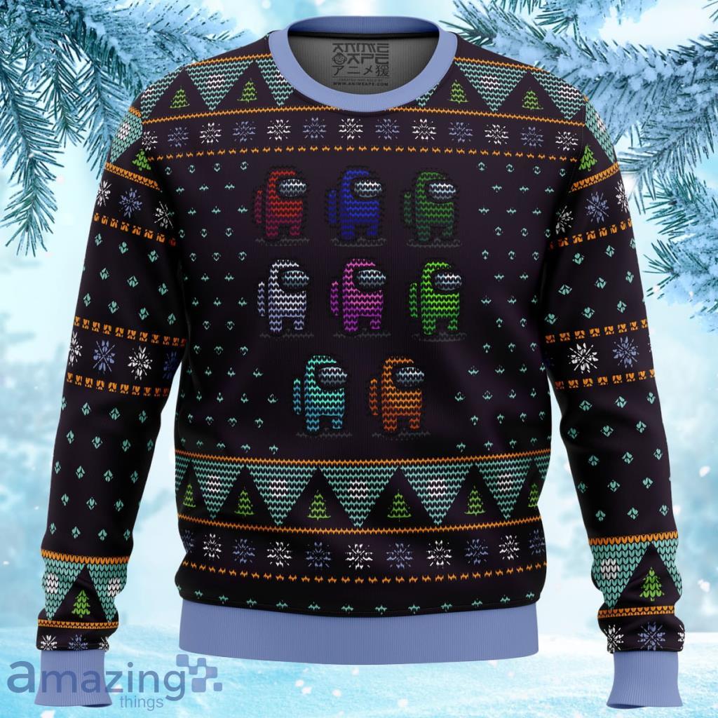 Crewmate Among Us Ugly Christmas Sweater 3D Gift For Men And Women Product Photo 1
