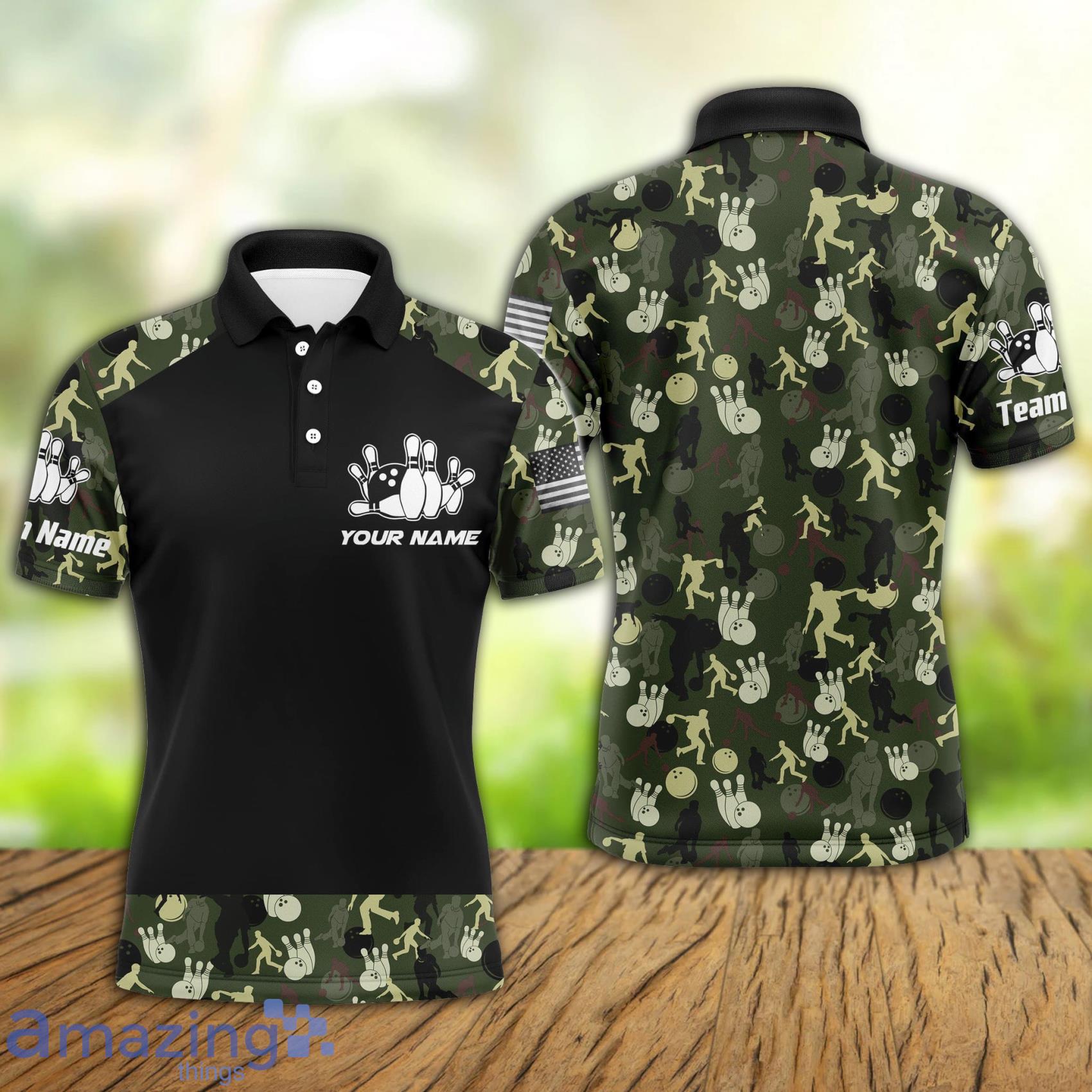 Dallas Cowboys Camouflage Pattern 3D Personalized Polo Shirt All Over Print  - T-shirts Low Price