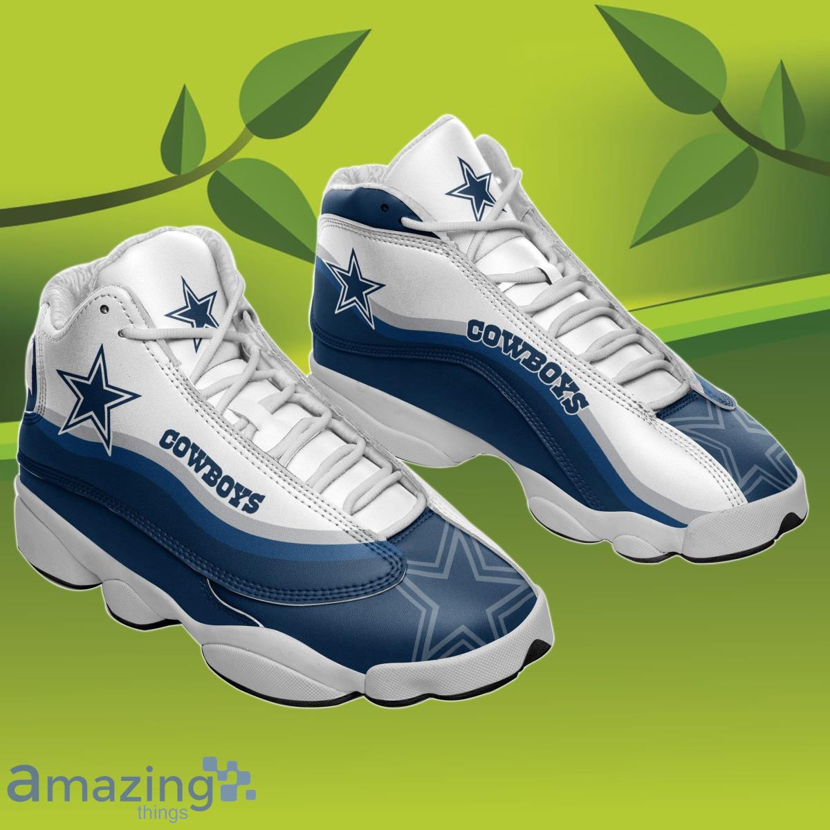 Dallas Cowboys Air Jordan 13 Sneakers Unique Gift For Men And Women Product Photo 1 Dallas Cowboys Air Jordan 13 Sneakers Unique Gift For Men And Women Product Photo 1