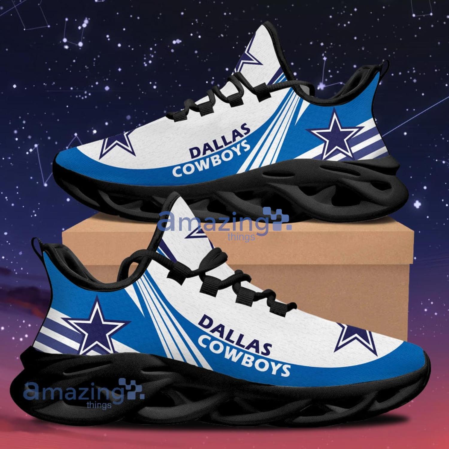 Dallas Cowboys New Trend Max Soul Shoes Running Sneakers Product Photo 1