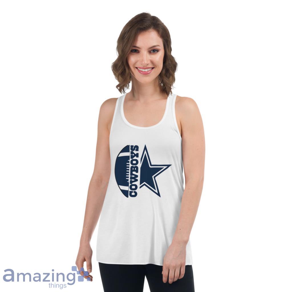 Dallas Cowboys - NFL Ladies Pink Scoop Neck Tee