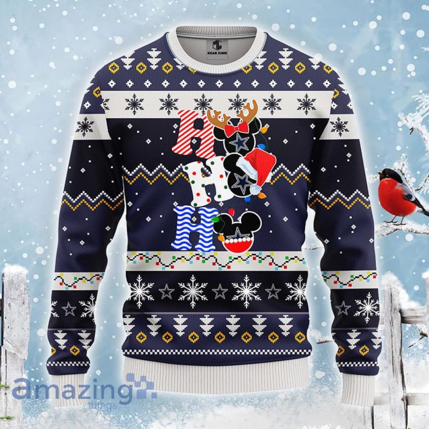 NFL Dallas Cowboys New Season Fun Ugly Christmas 3D Sweater