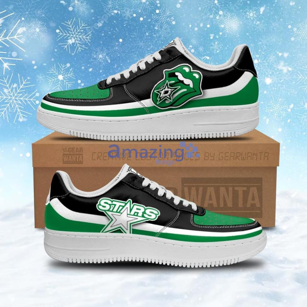 Dallas Stars Air Sneakers Force Shoes Sexy Lips Gift For Fans Product Photo 1