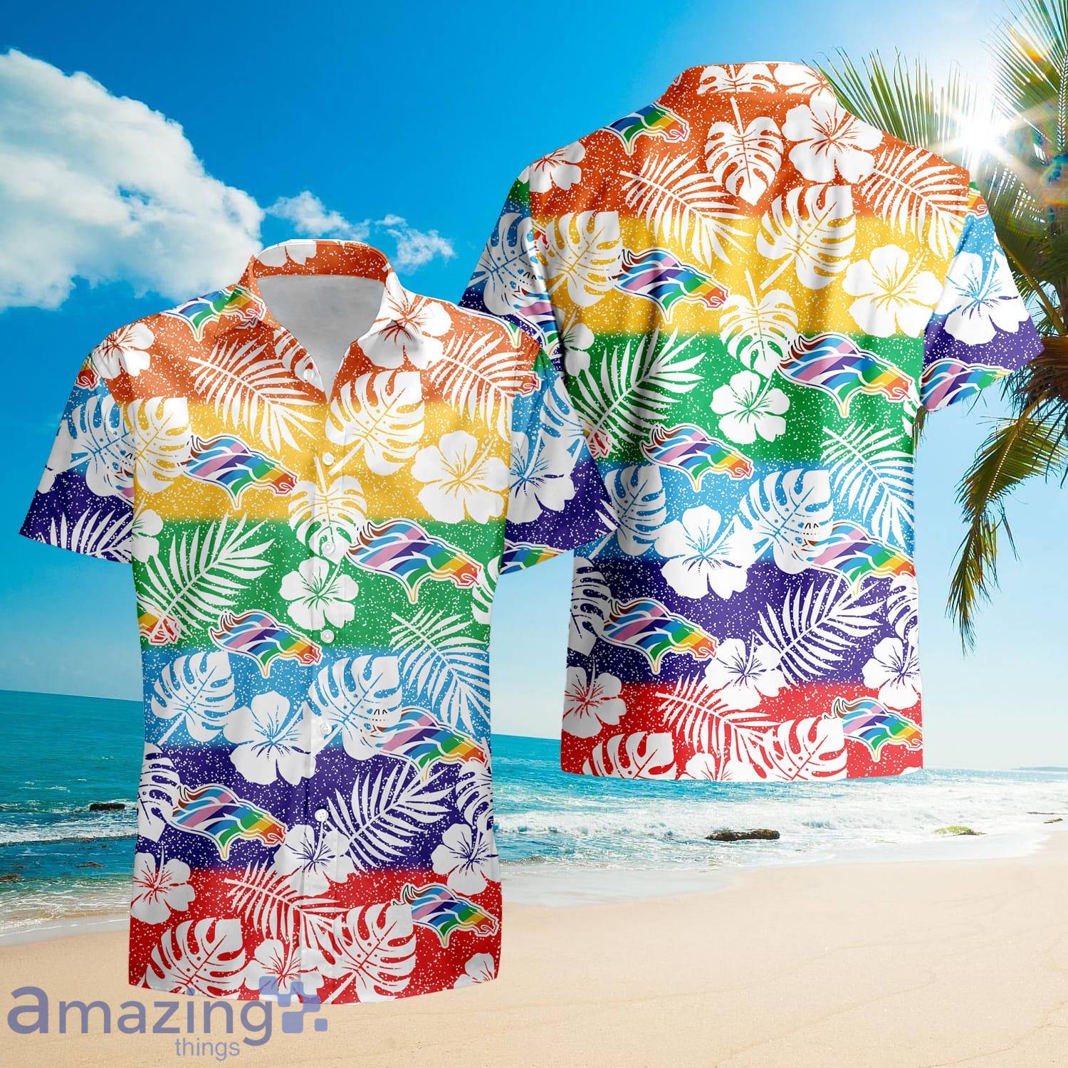 Denver Broncos NFL LGBT Aloha Hawaiian Shirt For Men And Women