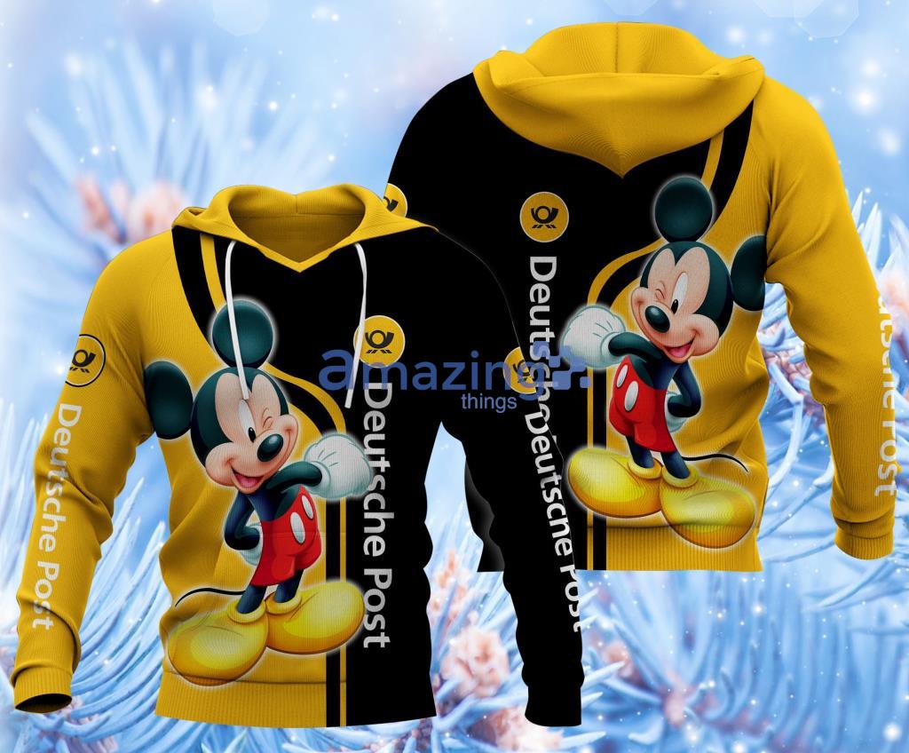 Yellow mickey sales mouse hoodie