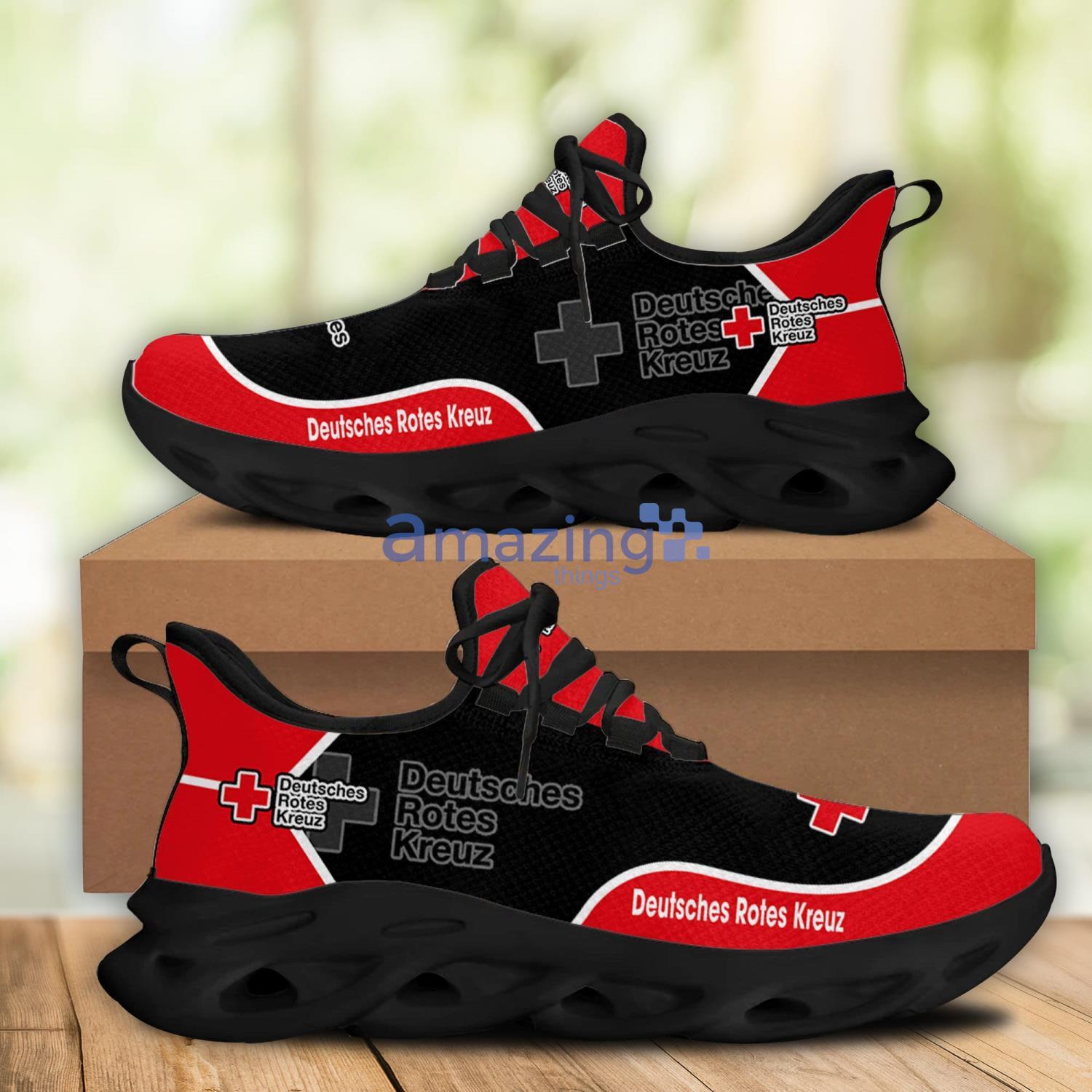 Deutsches Rotes Kreuz Max Soul Shoes Unique Running Sneakers For Men And Women Product Photo 1
