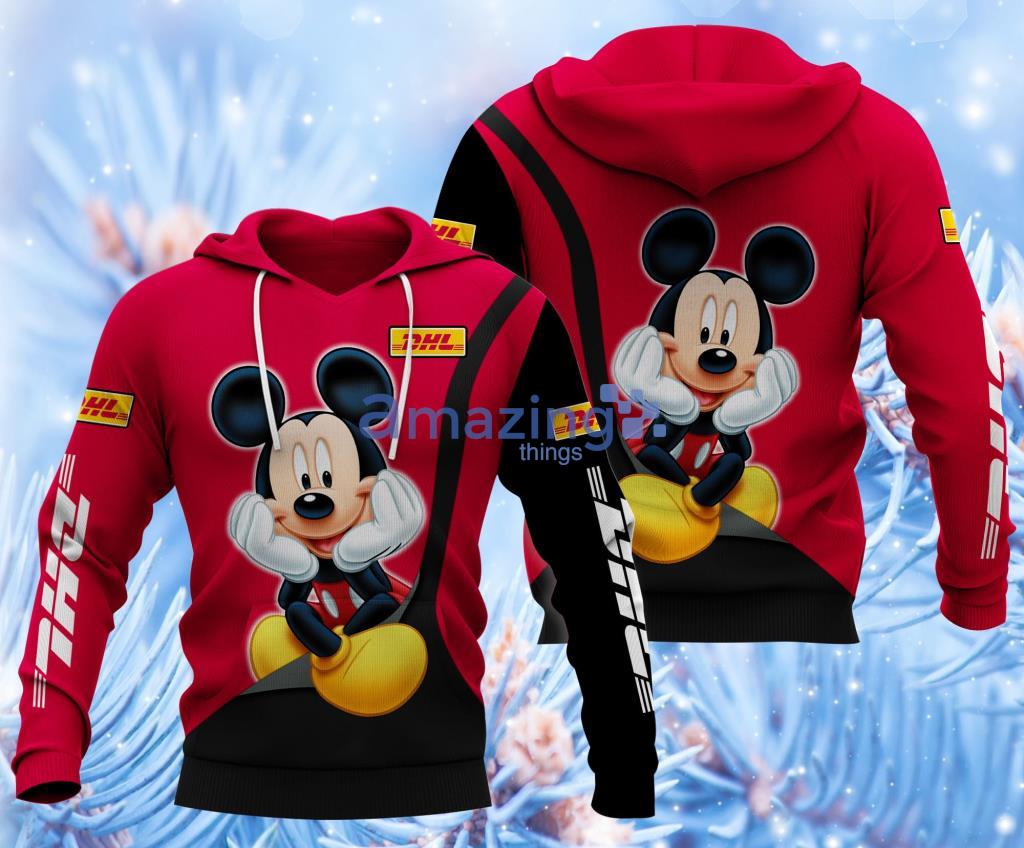 Mickey mouse hoodie red hot sale