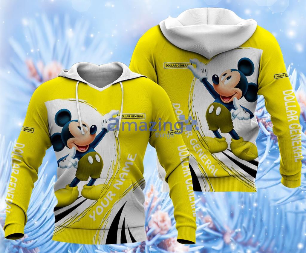 Yellow mickey clearance mouse hoodie