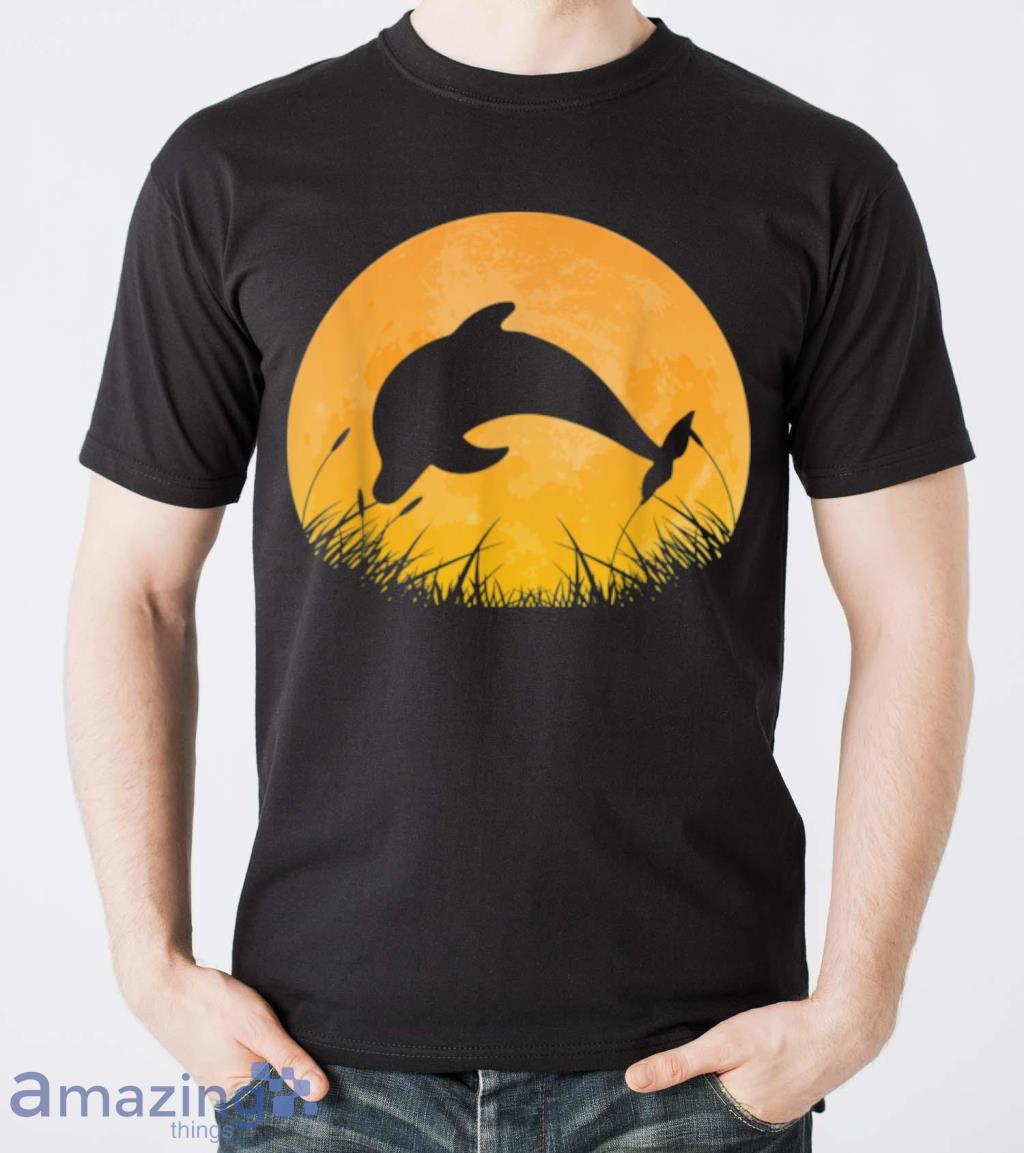 Because Dolphins T-Shirt as Dolphin Gift