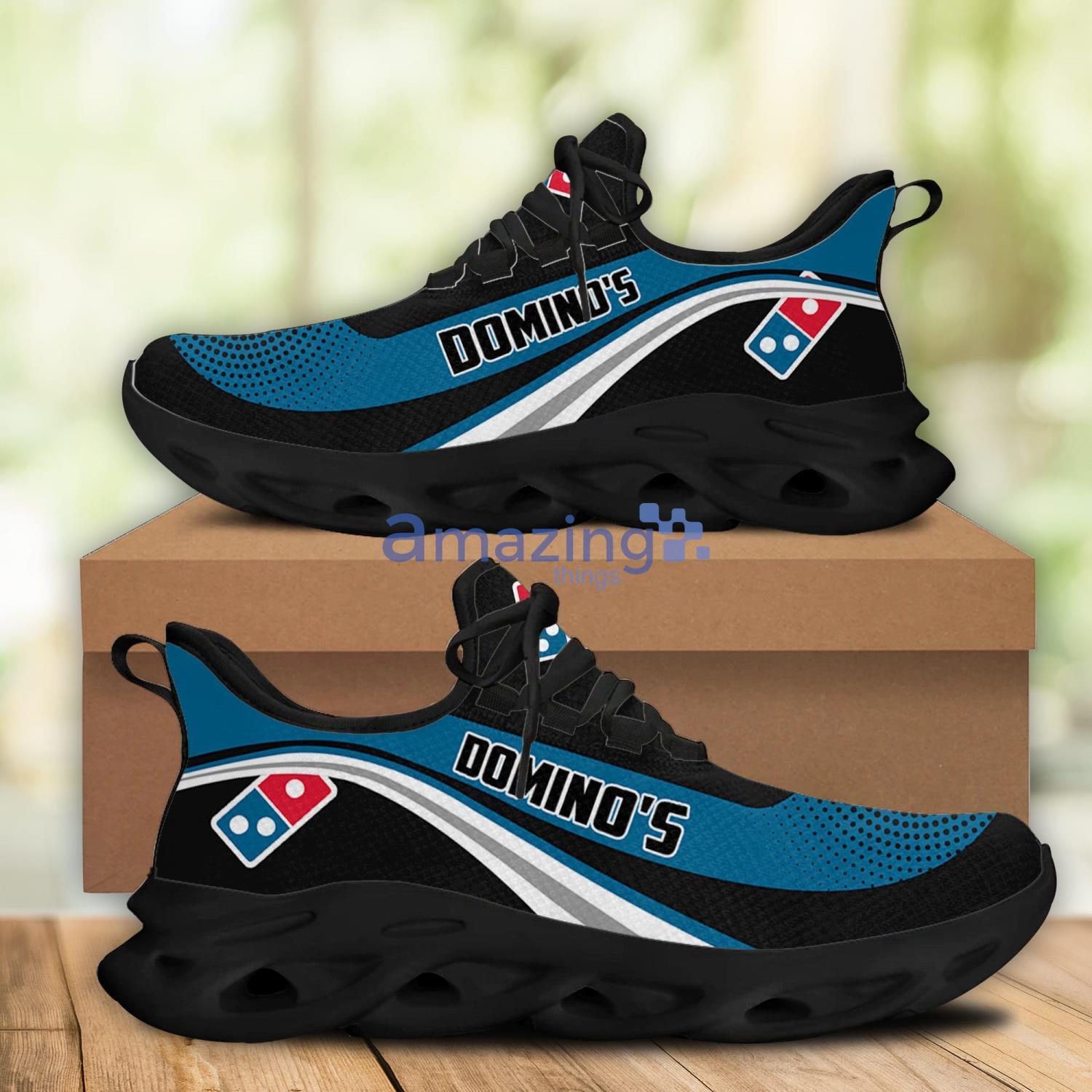 Domino's Pizza Lover Max Soul Shoes Unique Running Sneakers For Men And Women Product Photo 1