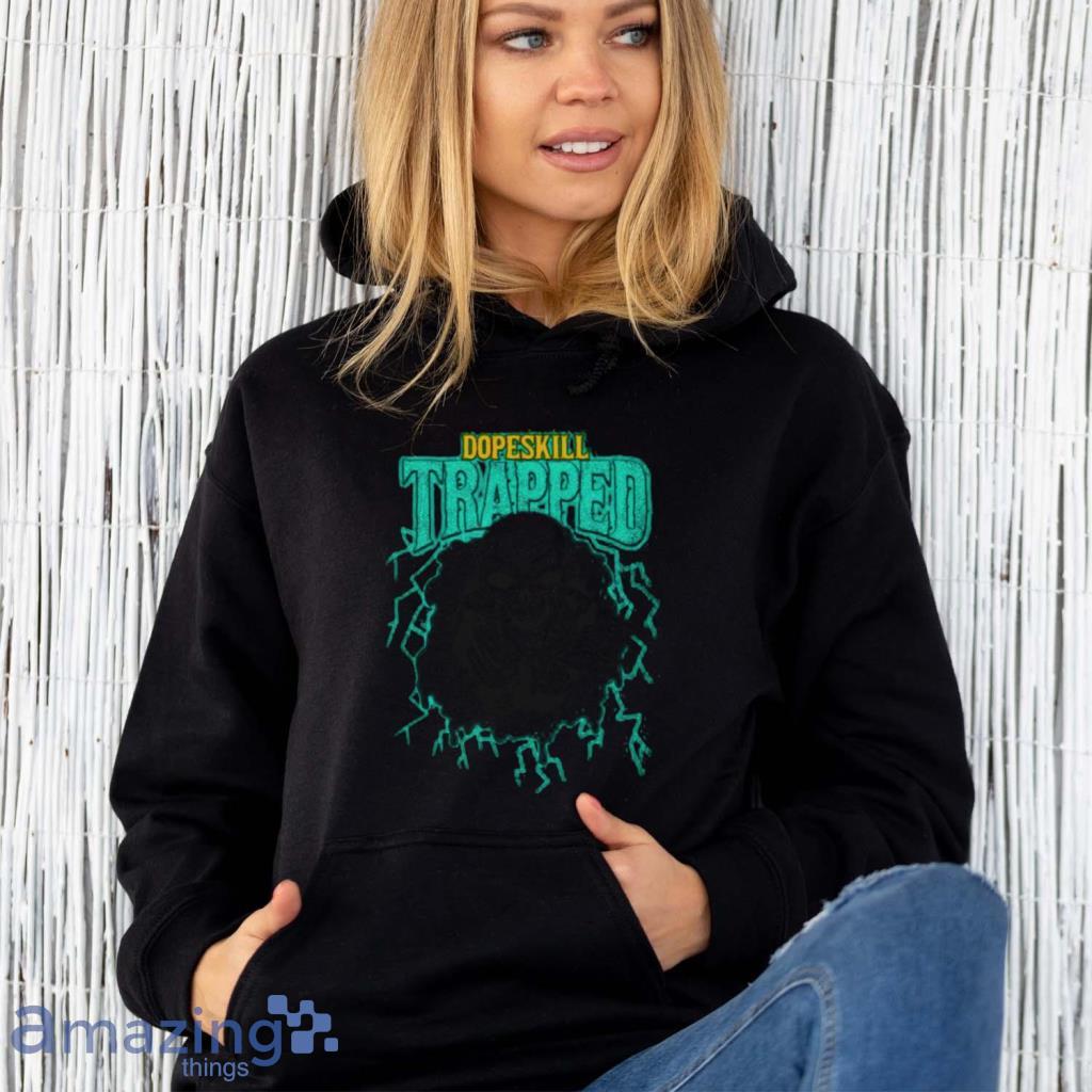 Dopeskill New Emerald Trapped Halloween Skull T Shirt image Dopeskill New Emerald Trapped Halloween Skull T Shirt Product Photo 6
