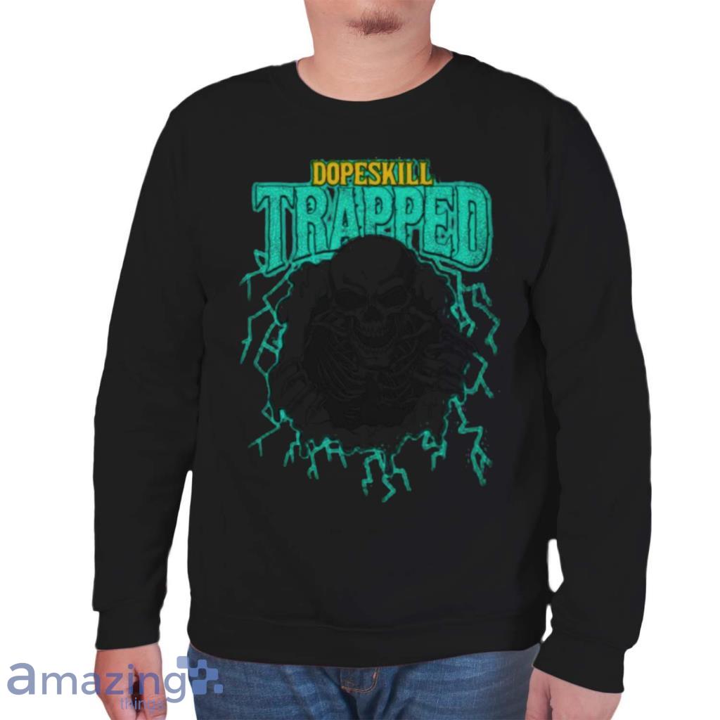 Dopeskill New Emerald Trapped Halloween Skull T Shirt image Dopeskill New Emerald Trapped Halloween Skull T Shirt Product Photo 7
