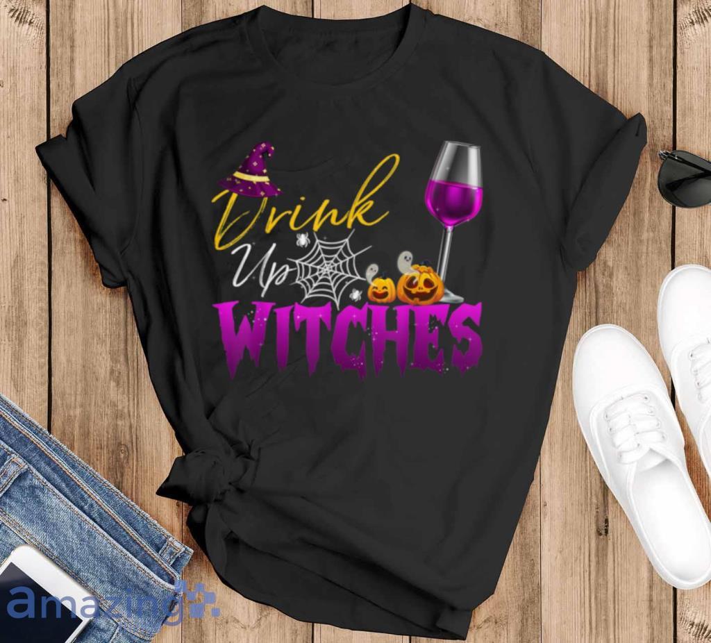 halloween wine t shirt