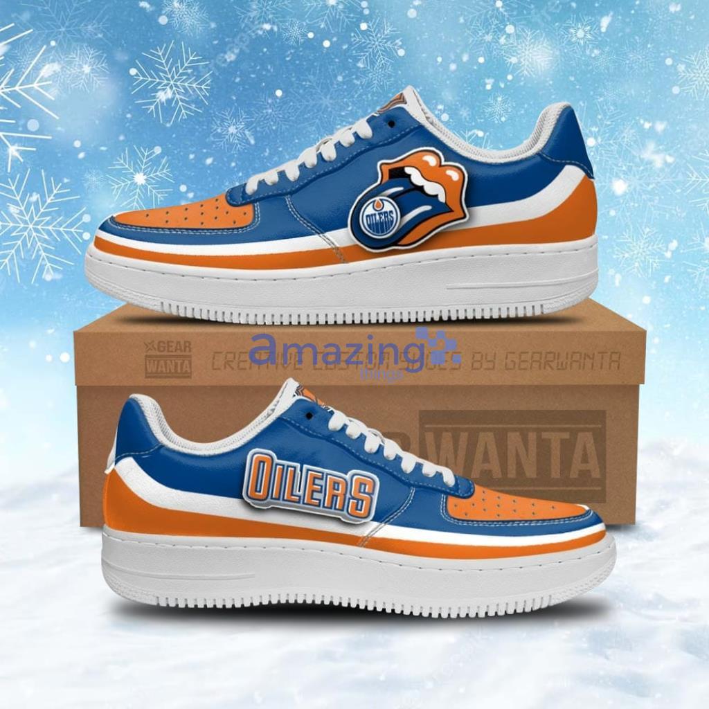 Edmonton Oilers Air Sneakers Force Shoes Sexy Lips Gift For Fans Product Photo 1 Edmonton Oilers Air Sneakers Force Shoes Sexy Lips Gift For Fans Product Photo 1