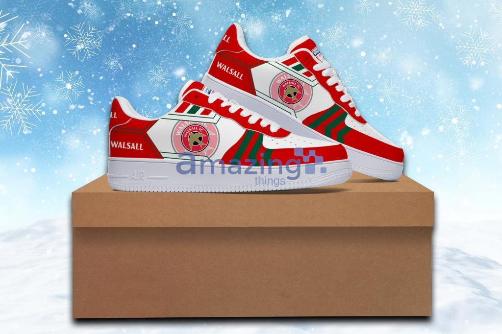 EFL League Two Walsall FC Air Force Shoes Gift For Fans Product Photo 1 EFL League Two Walsall FC Air Force Shoes Gift For Fans Product Photo 1
