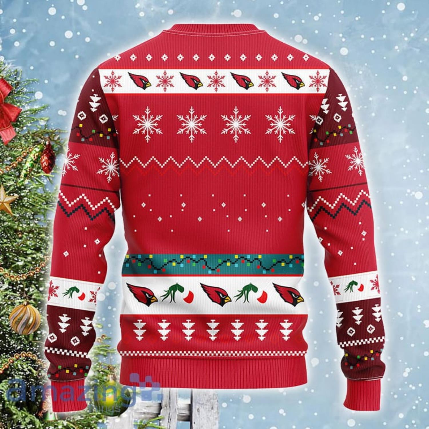 NFL Dallas Cowboys Grinch Christmas Ugly 3D Sweater For Men And