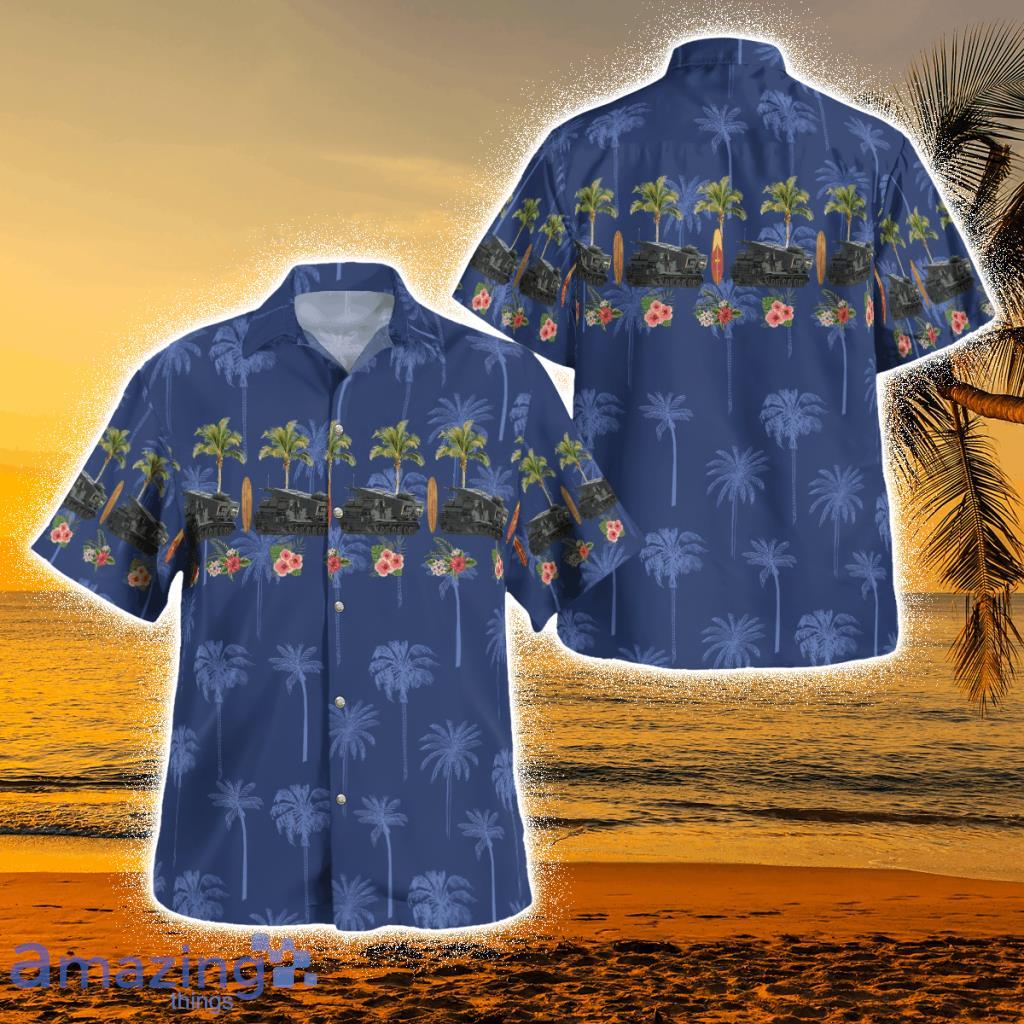 Gmlrs British Army Tropical Hawaiian Shirt Product Photo 1