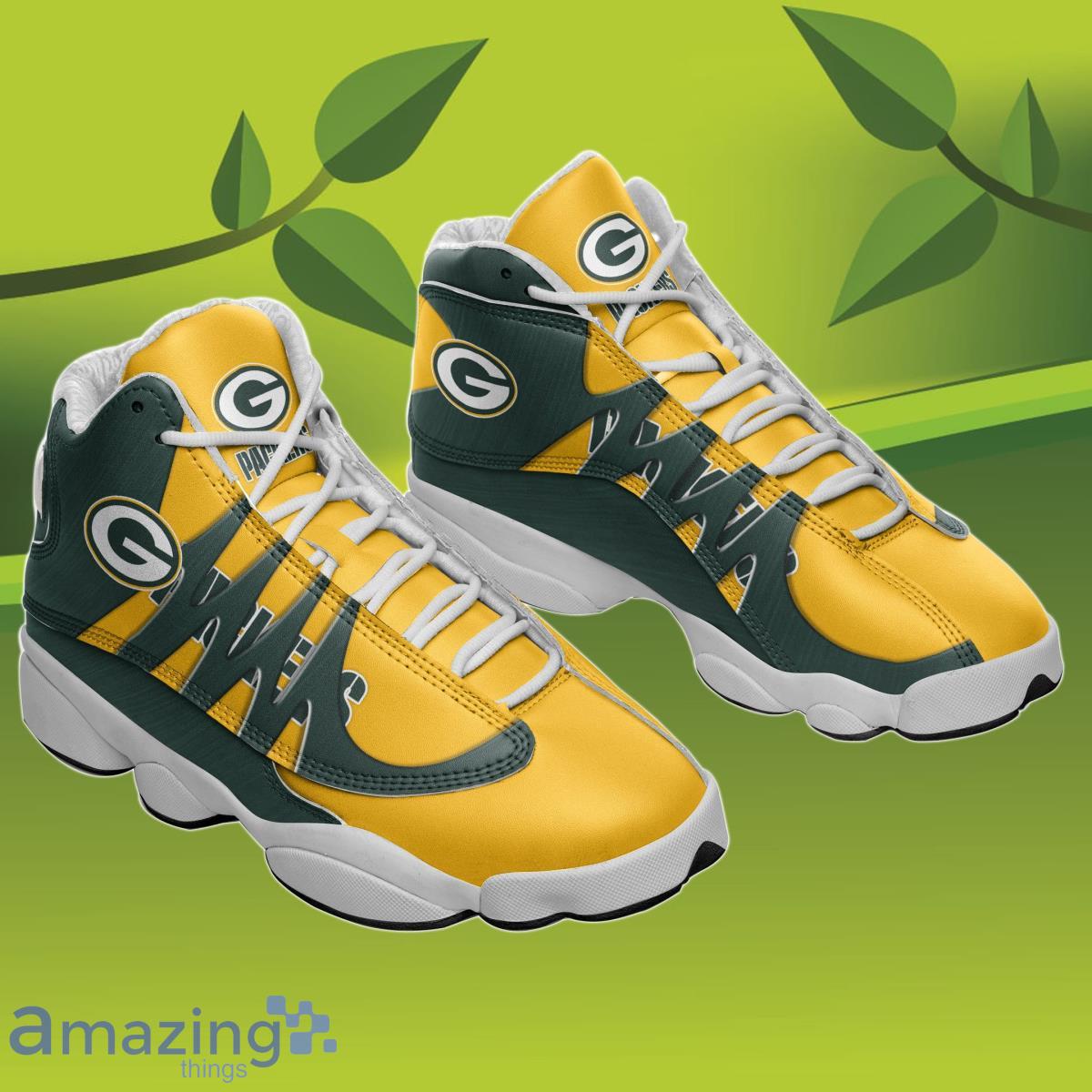 Green Bay Packers Air Jordan 13 Sneakers Best Gift For Men And Women