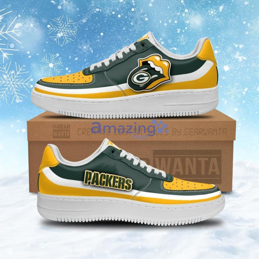 HOT Green Bay Packers shoes Custom Air Force Sneakers for fans