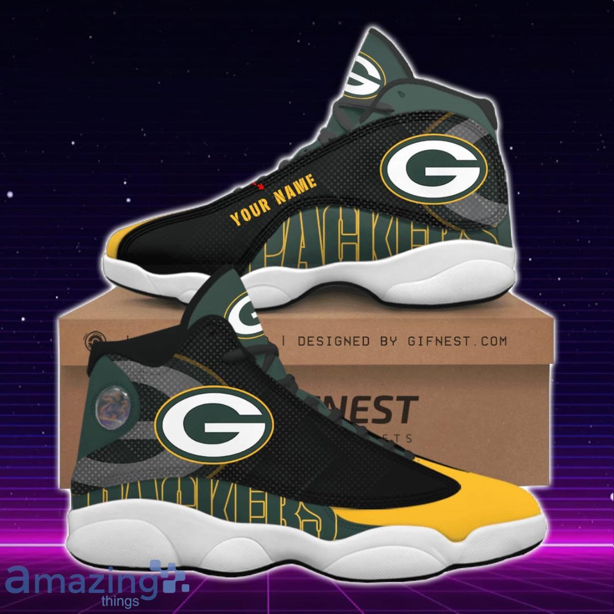 Green Bay Packers Air Jordan 13 Sneakers Unique Gift For Men And Women