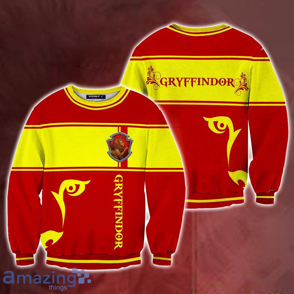 Gryffindor Harry Potter Ugly Christmas Sweater 3D Product Photo 1