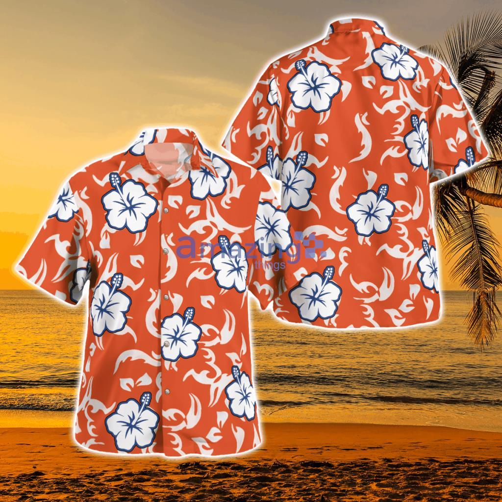 Hawaiian Shirt Blue And Orange 1 Hawaiian Shirt Gift For Men And Women Product Photo 1