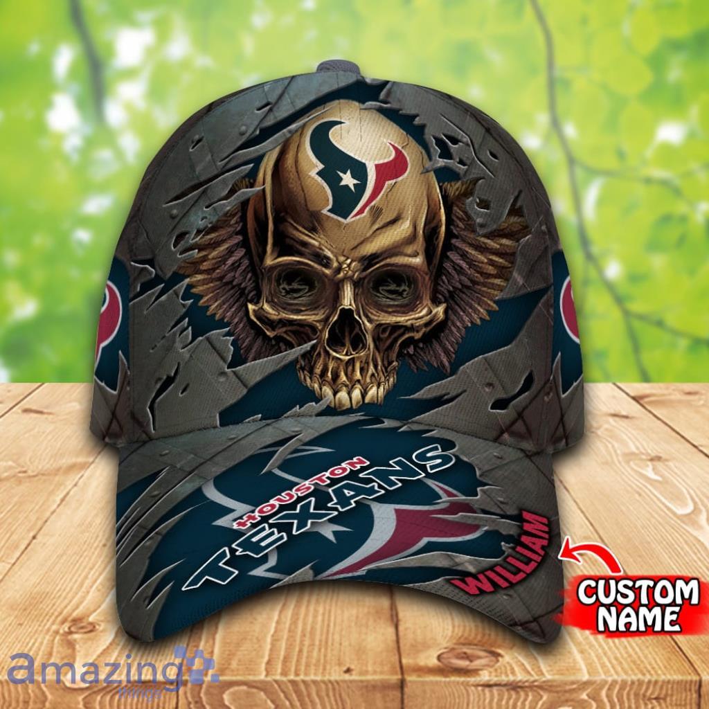 Houston Texans Personalized NFL Skull Cap V2 3D Gift For Fans
