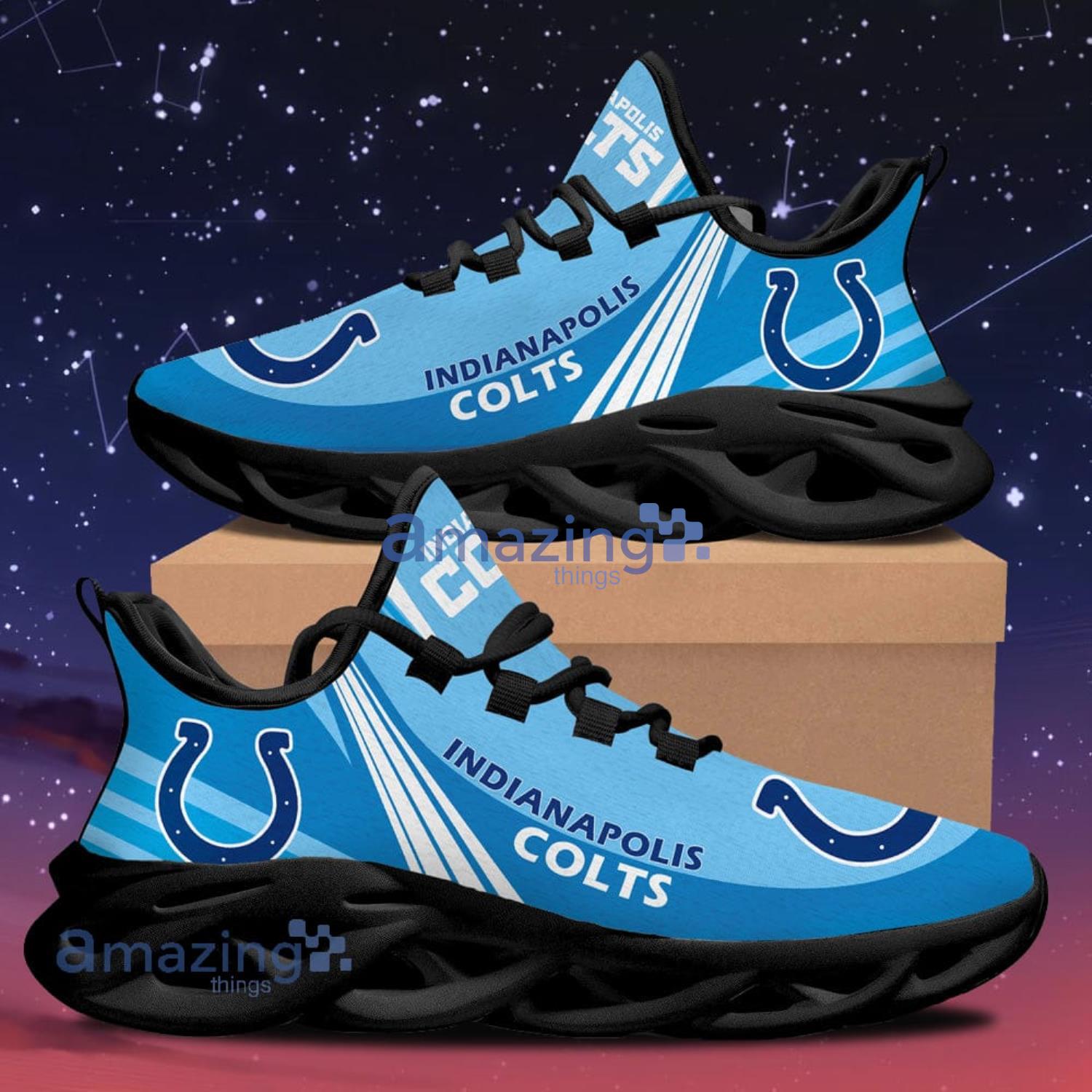 Indianapolis Colts New Trend Max Soul Shoes Running Sneakers Product Photo 1