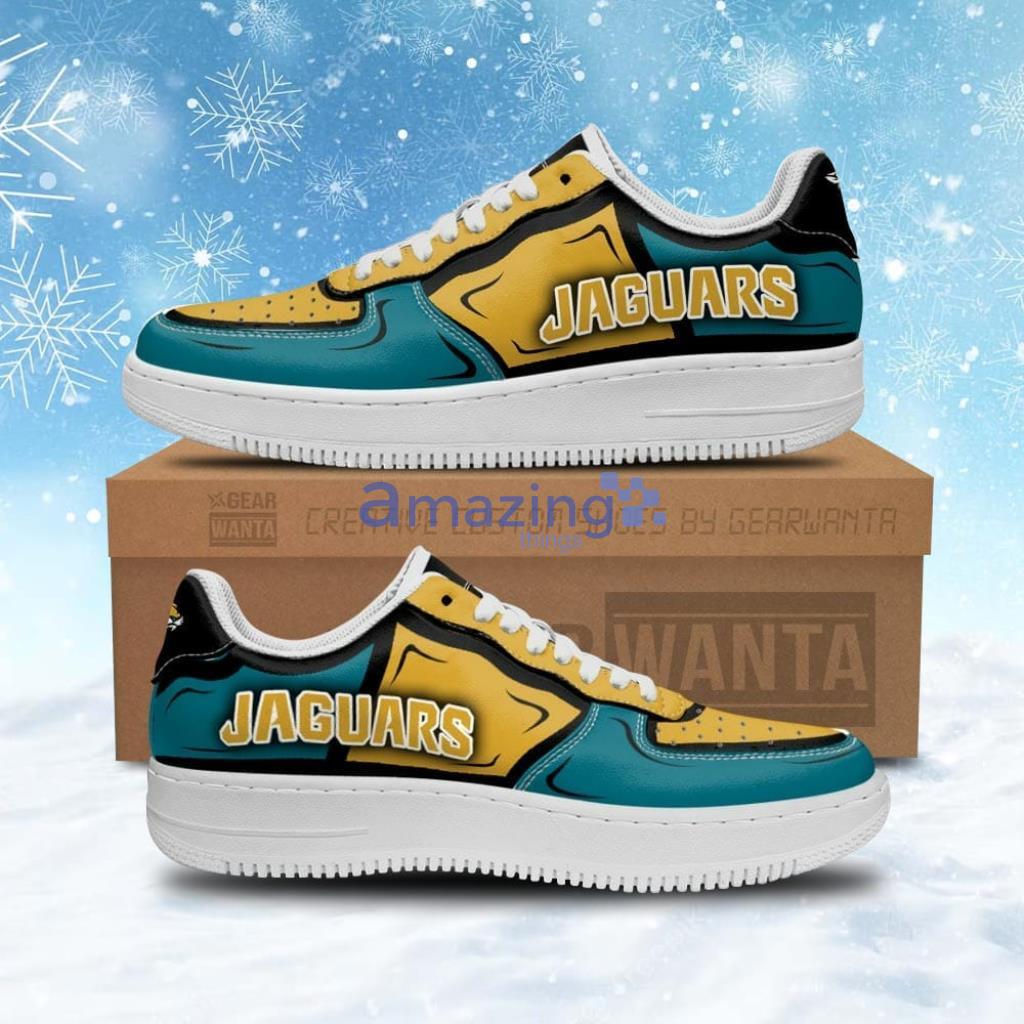 Jacksonville Jaguars Air Sneakers Custom NAF Shoes For Fan Product Photo 1