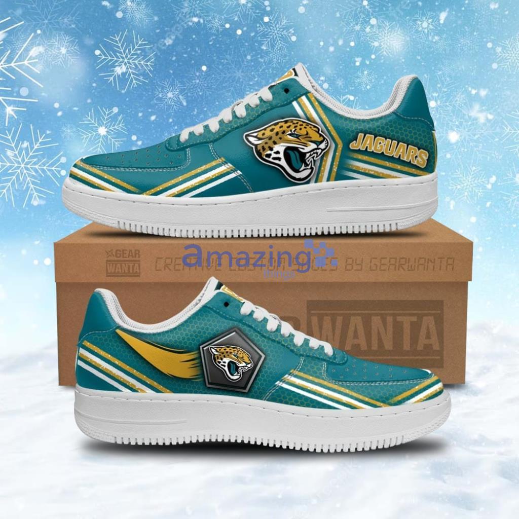 Jacksonville Jaguars Air Sneakers Force Shoes Gift For Fans Product Photo 1