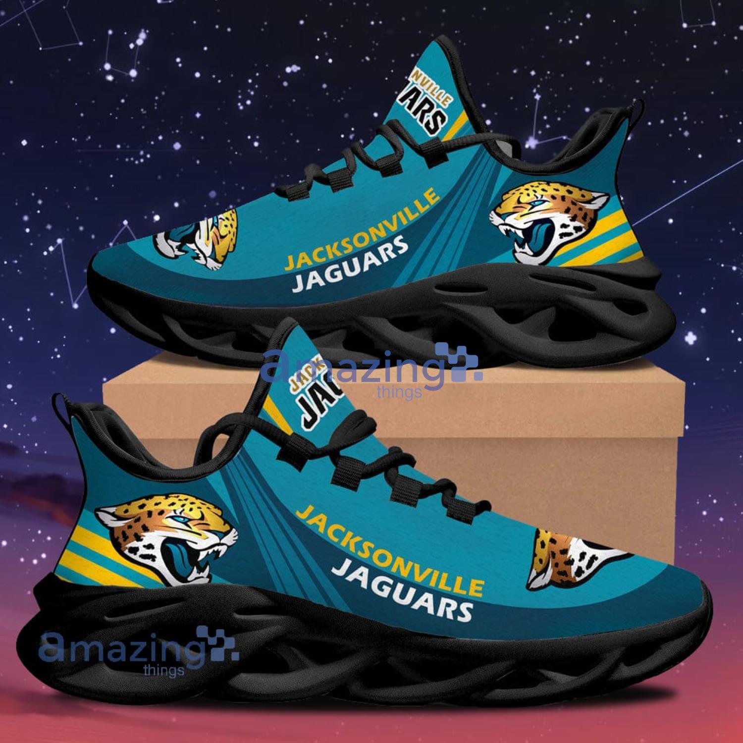 Jacksonville Jaguars New Trend Max Soul Shoes Running Sneakers Product Photo 1