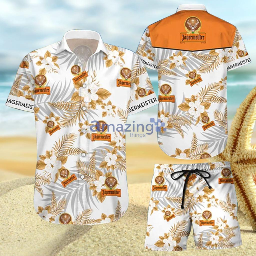 Jagermeister Hawaiian Shirt And Short Gift For Men And Women Product Photo 1