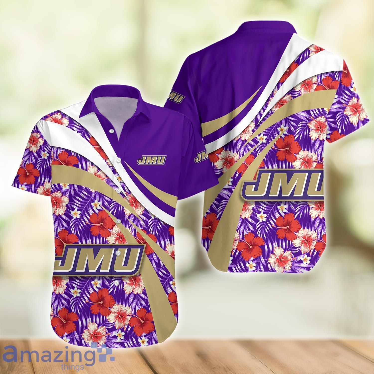 Men's Purple James Madison Dukes Baseball Jersey