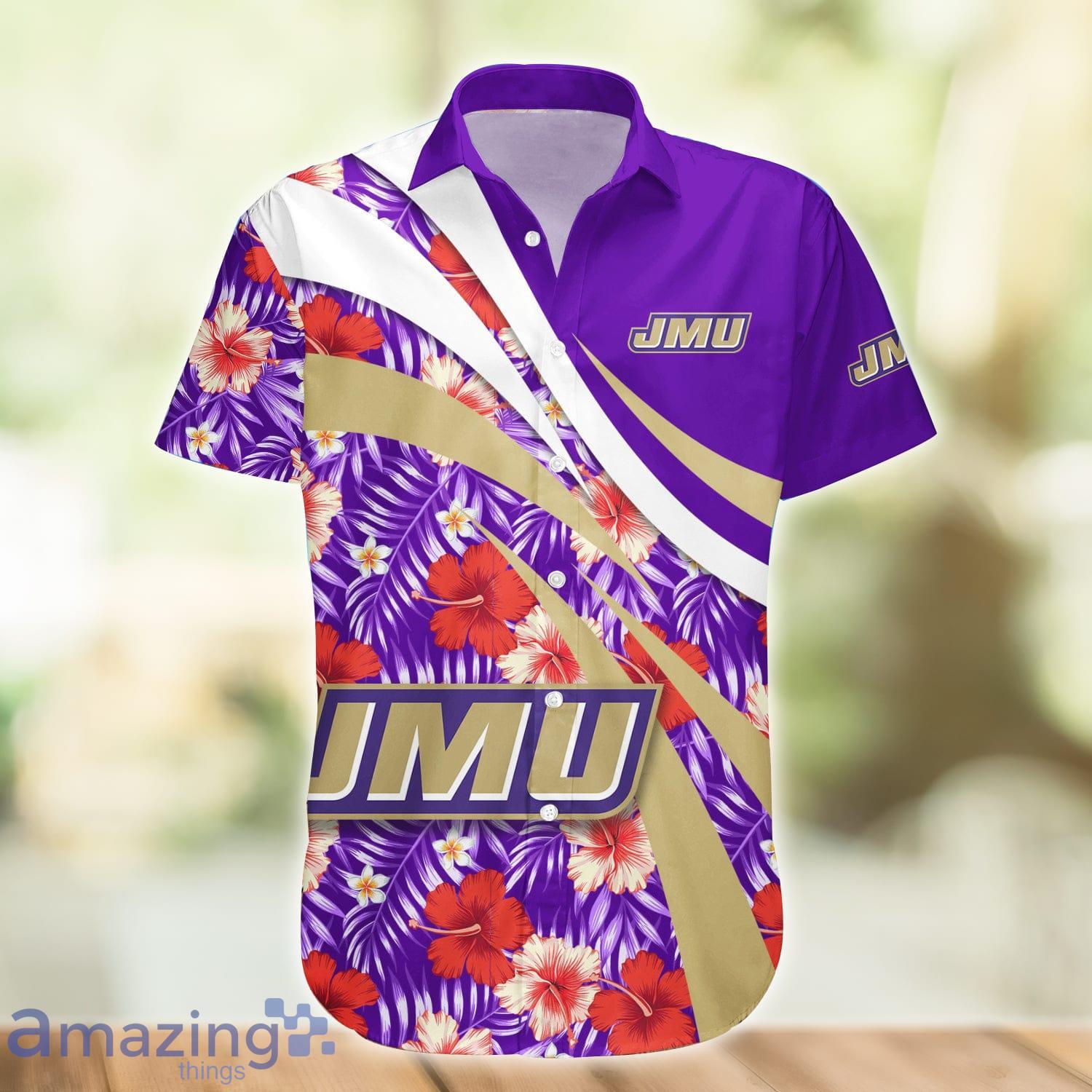 Men's Purple James Madison Dukes Baseball Jersey