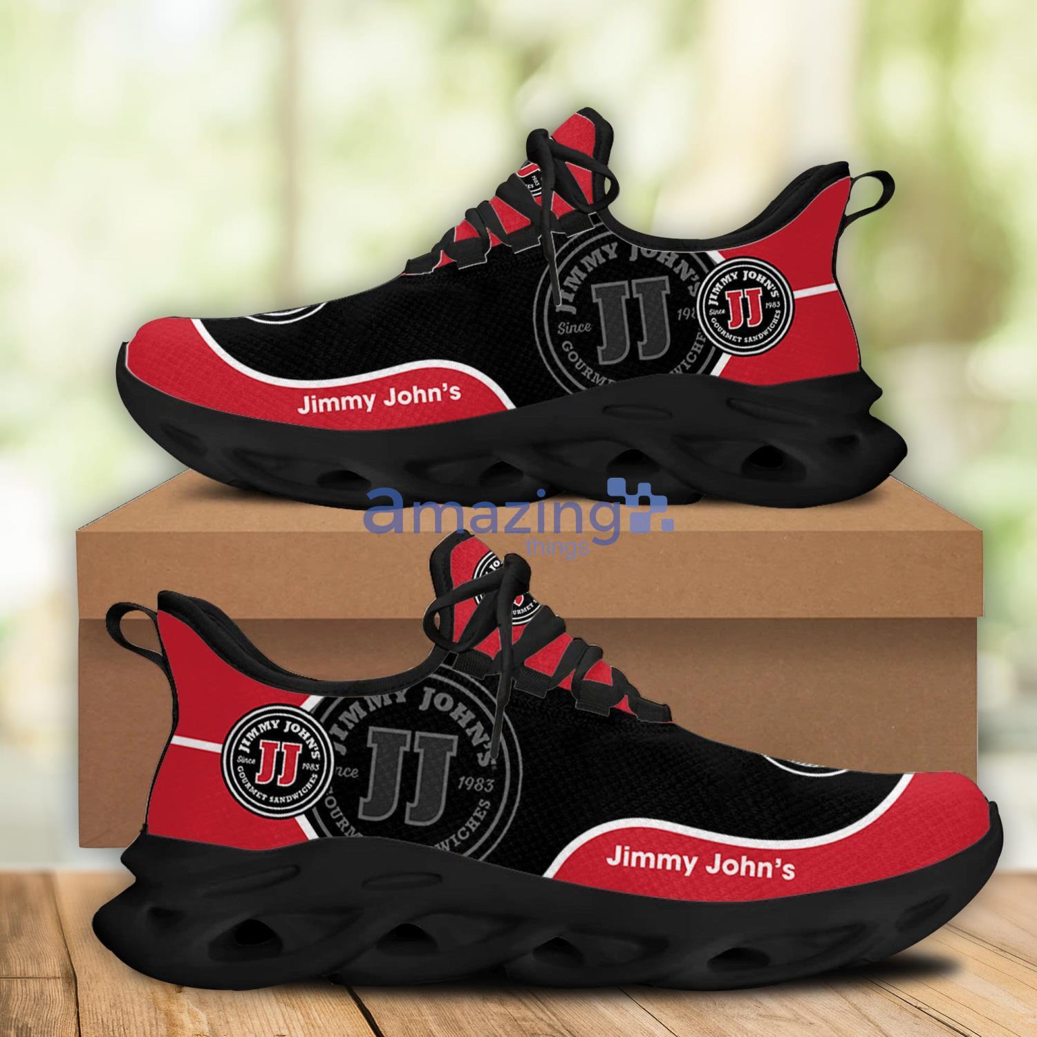 Jimmy John's Max Soul Shoes Unique Running Sneakers For Men And Women Product Photo 1