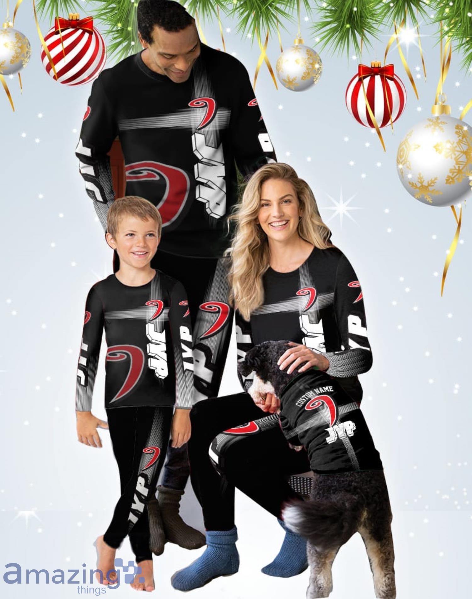 JYP Jyvaskyla Cusom Name Pajamas Set Best Gift For Family image JYP Jyvaskyla Cusom Name Pajamas Set Best Gift For Family Product Photo 2