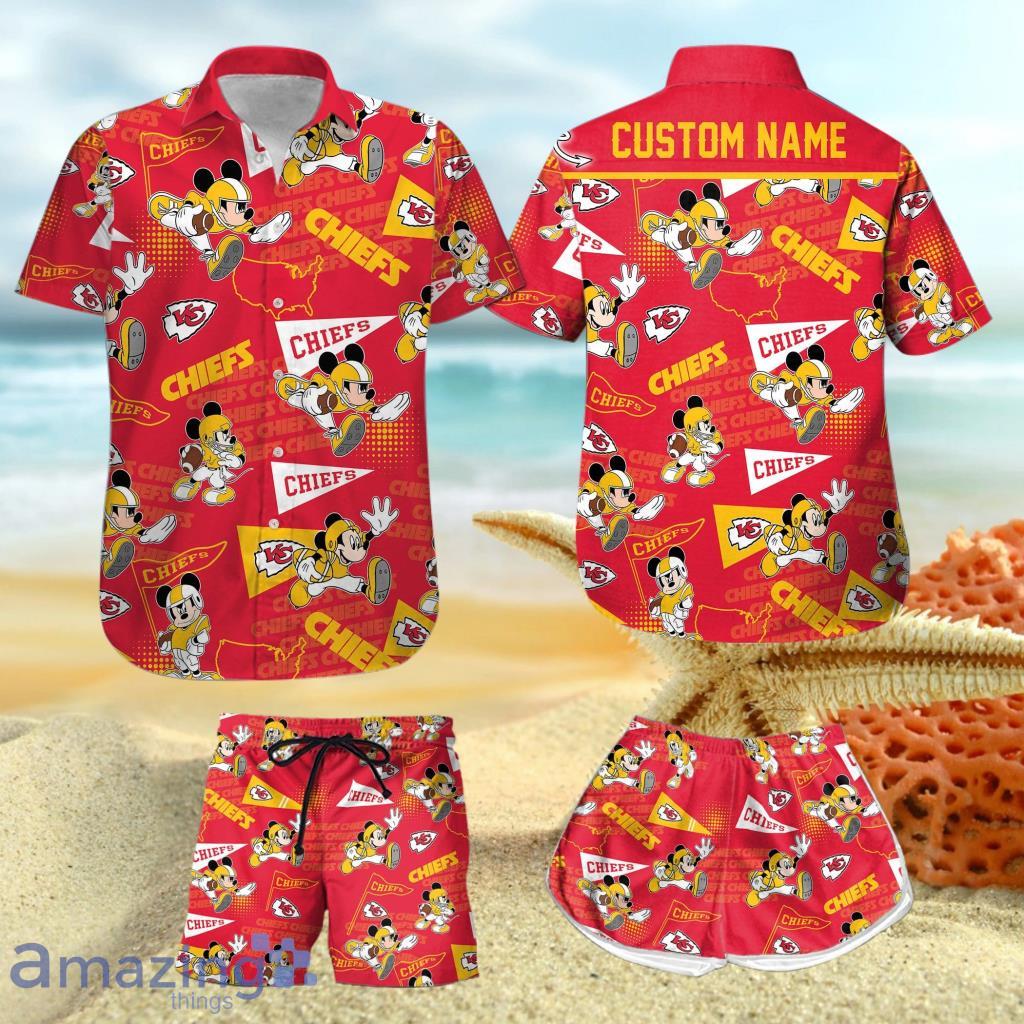 Kansas City Chiefs 3D Personalized Hawaii Shirt And Shorts Gift For Men And  Women