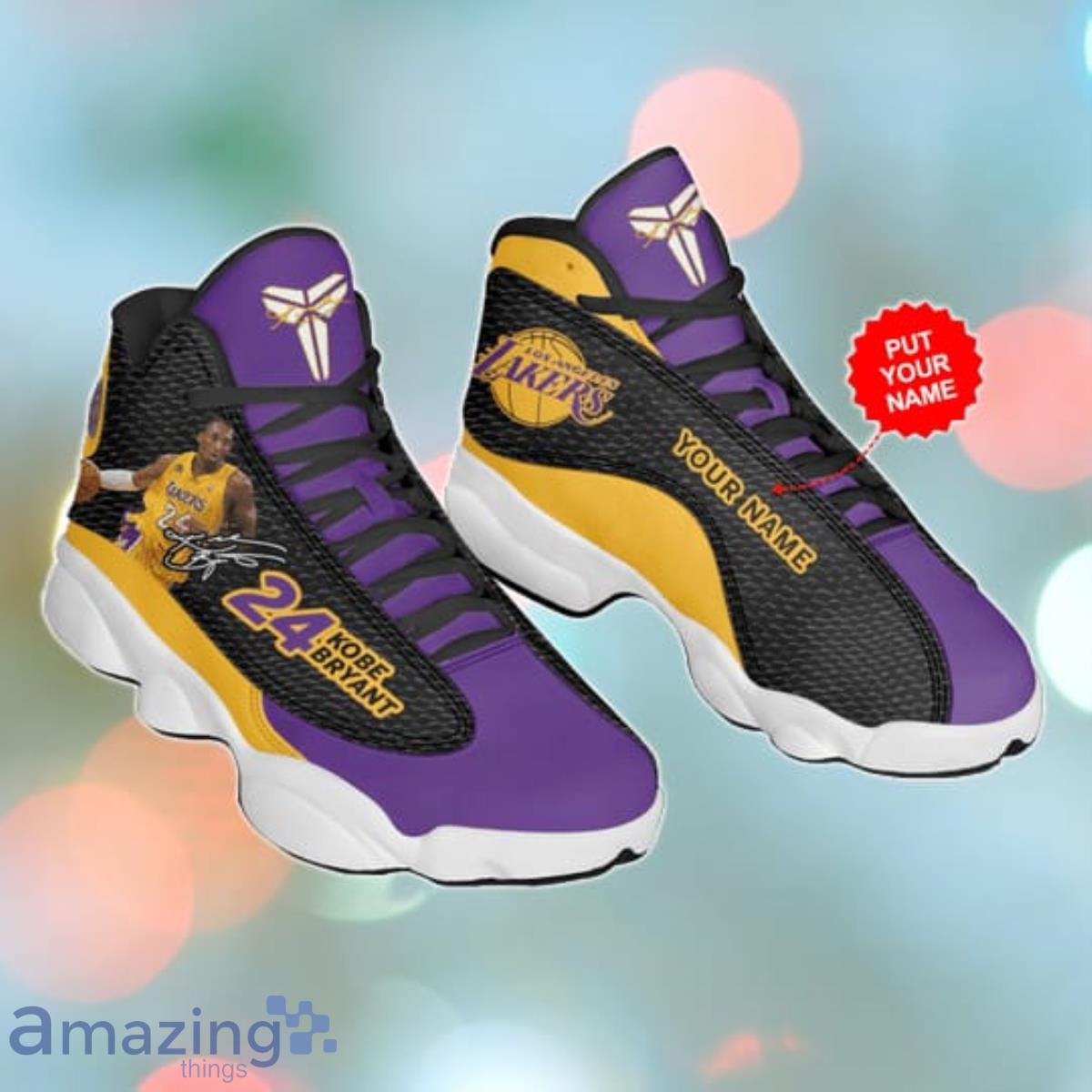 Kobe Bryant Jordan 13 Sneakers Custom Name Best Gift For Men And Women Product Photo 2
