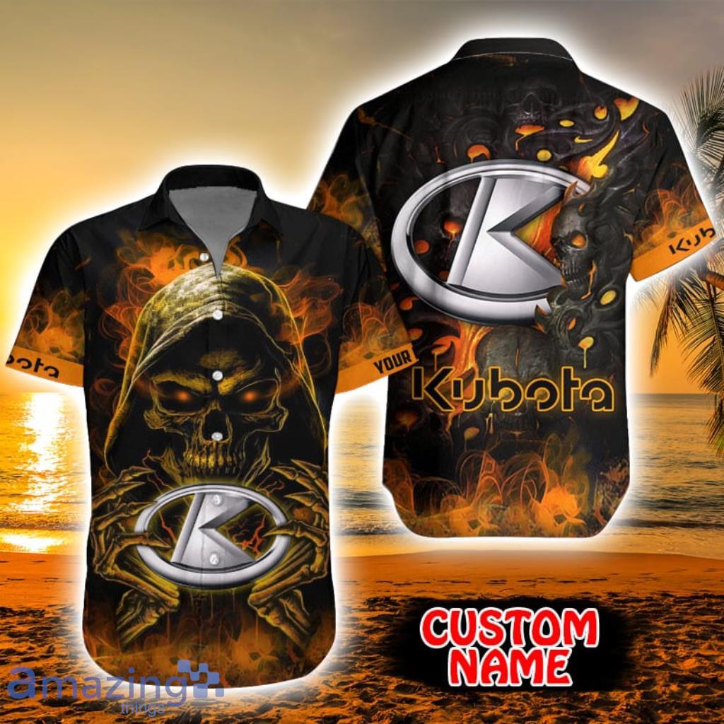 Kubota Custom Name Tropical Aloha Hawaiian Shirt Gift For Men And Women Product Photo 1