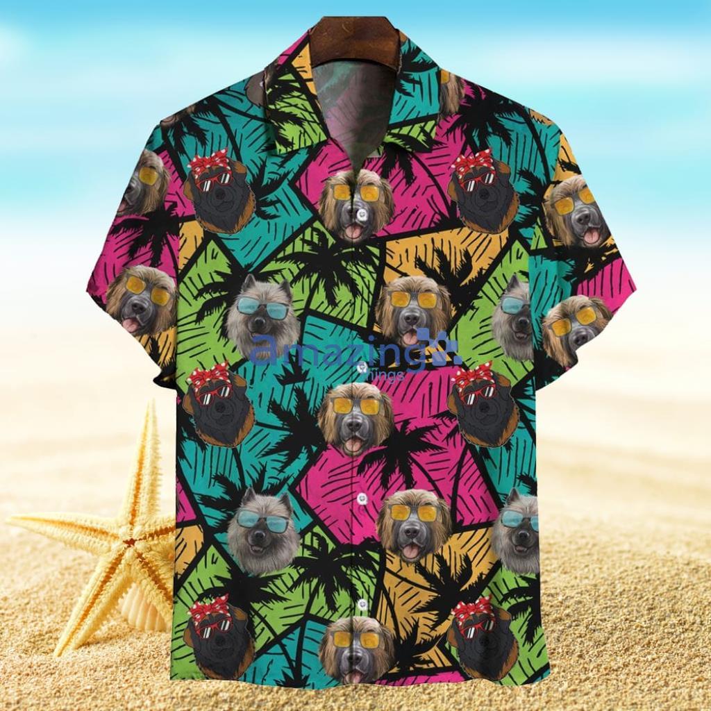 Leonberger Aloha Hawaiian Shirt Gift For Dog Lovers Product Photo 1