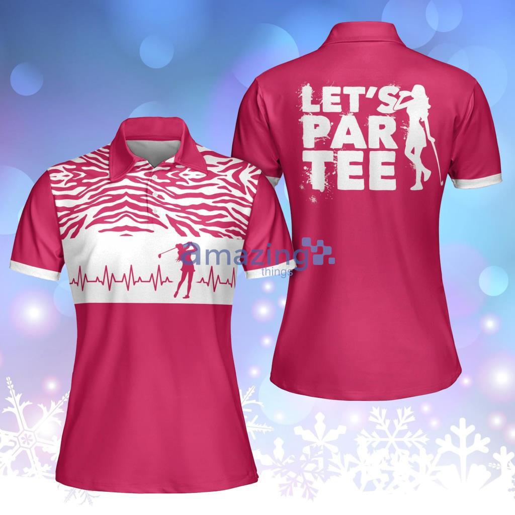 Let Par Tee Golf Love Short Sleeve Polo Shirt For Woman Product Photo 1
