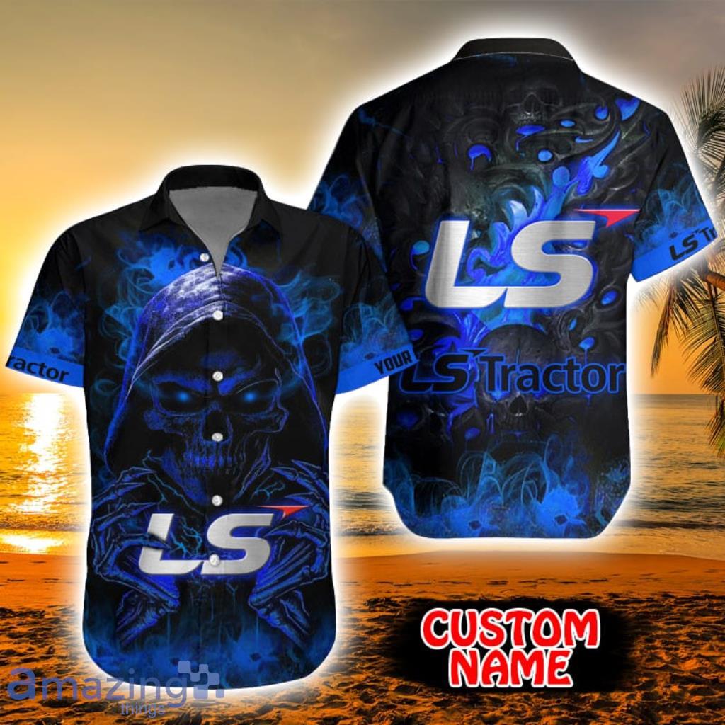 Ls Tractor Custom Name Tropical Aloha Hawaiian Shirt Gift For Men And Women Product Photo 1