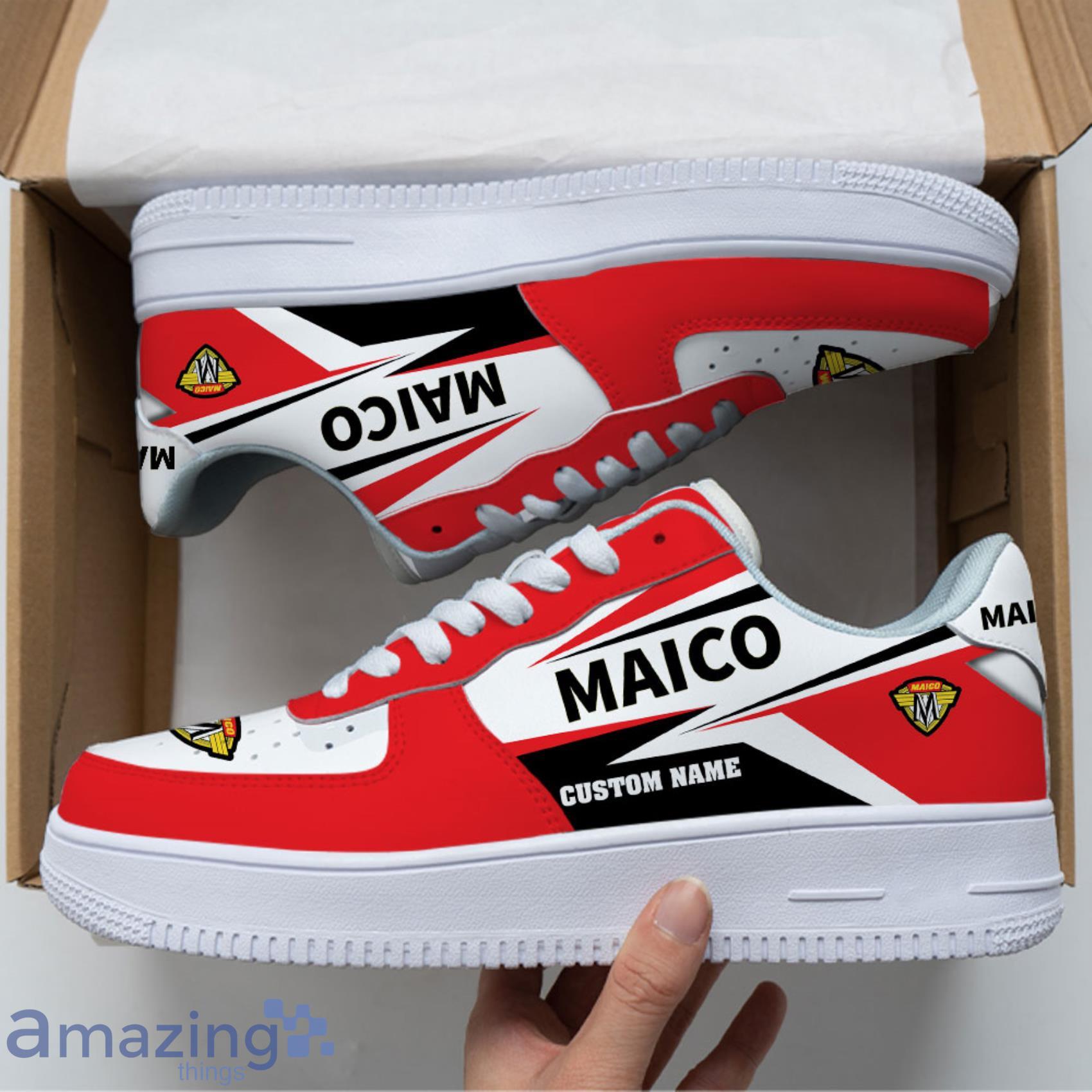 Maico Custom Name Any Logo Gift For Fans Air Force Shoes For Men Women image Maico Custom Name Any Logo Gift For Fans Air Force Shoes For Men Women Product Photo 5