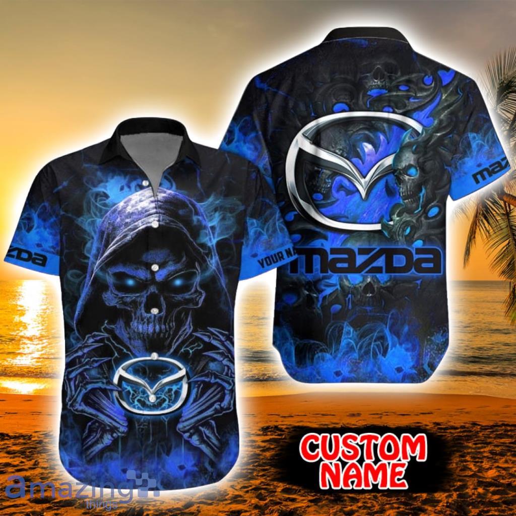 Mazda Custom Name Tropical Aloha Hawaiian Shirt Gift For Men And Women Product Photo 1