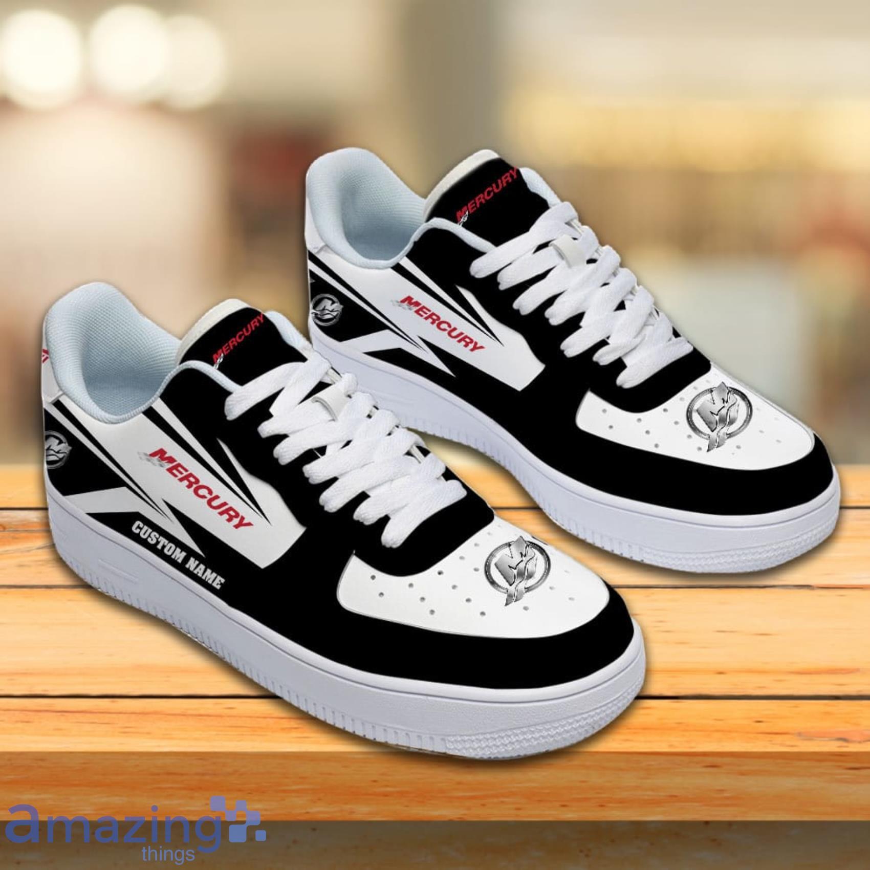 Mercury Marine Custom Name Any Logo Gift For Fans Air Force Shoes For Men Women Ueb image Mercury Marine Custom Name Any Logo Gift For Fans Air Force Shoes For Men Women Ueb Product Photo 2